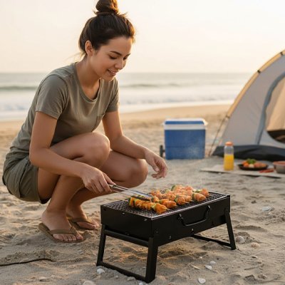 Barbecue portable | Léger et Compact - Tout avais un coût