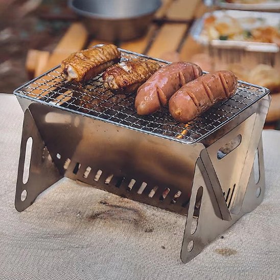 Barbecue portable | Ultra - léger - Tout avais un coût