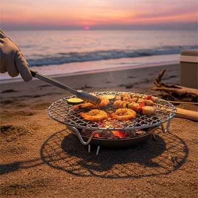 Grille ronde barbecue | Premium - Tout avais un coût