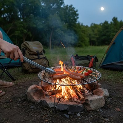 Grille ronde barbecue | Premium - Tout avais un coût