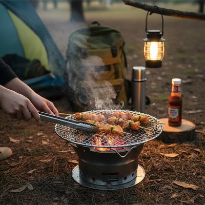 Grille ronde barbecue | Premium - Tout avais un coût
