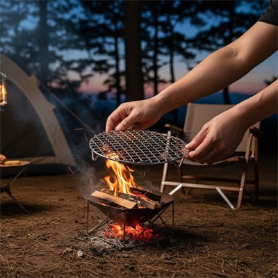 Grille ronde barbecue | Premium - Tout avais un coût